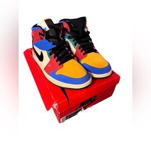 Blue The Great x Air Jordan 1 Mid Fearless